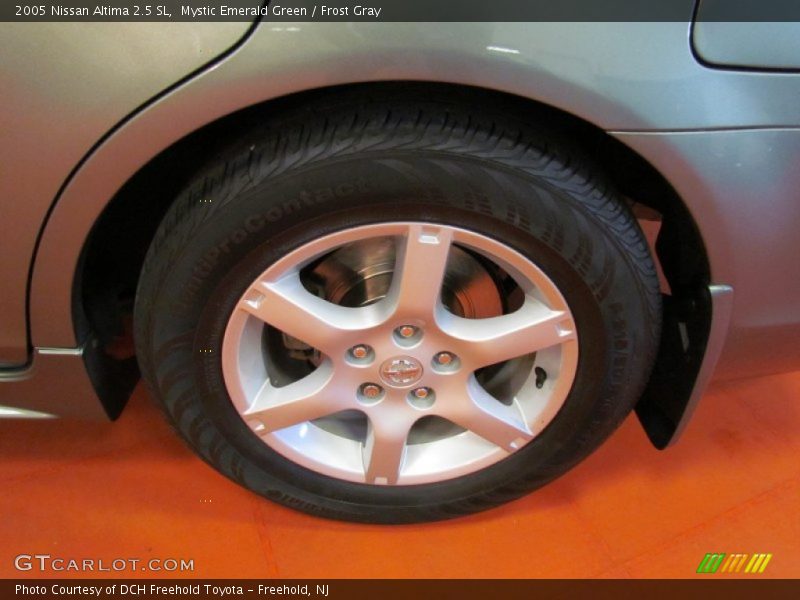 Mystic Emerald Green / Frost Gray 2005 Nissan Altima 2.5 SL