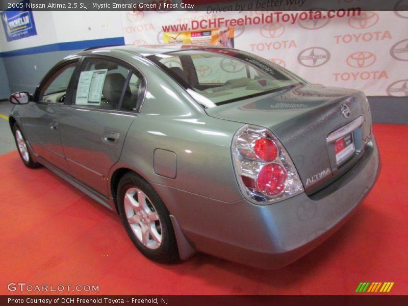 Mystic Emerald Green / Frost Gray 2005 Nissan Altima 2.5 SL
