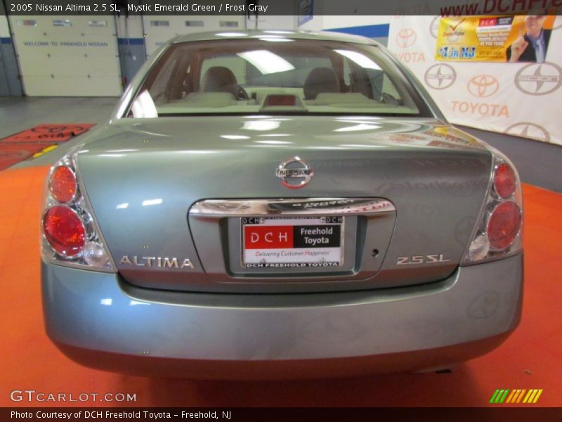 Mystic Emerald Green / Frost Gray 2005 Nissan Altima 2.5 SL