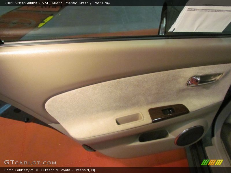 Mystic Emerald Green / Frost Gray 2005 Nissan Altima 2.5 SL