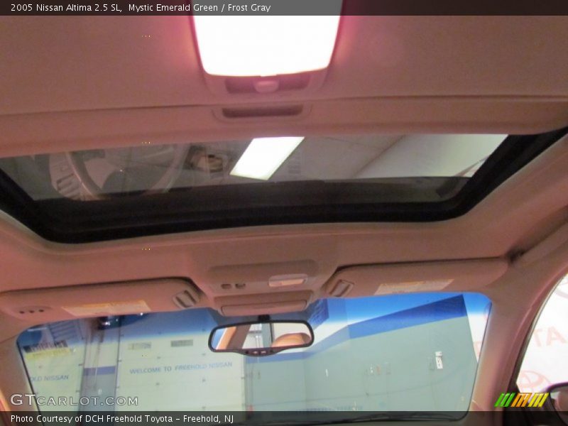 Mystic Emerald Green / Frost Gray 2005 Nissan Altima 2.5 SL