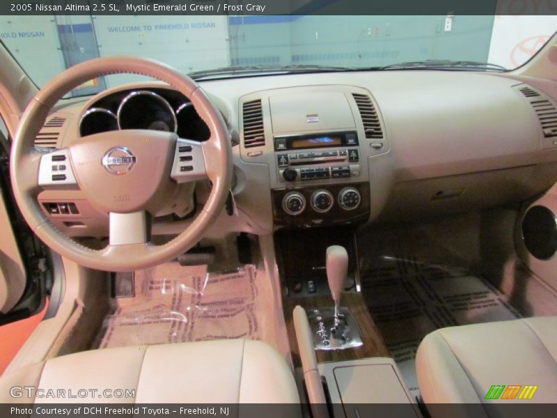 Mystic Emerald Green / Frost Gray 2005 Nissan Altima 2.5 SL