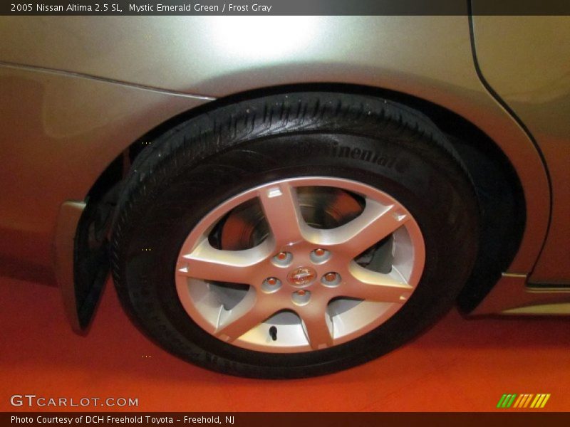 Mystic Emerald Green / Frost Gray 2005 Nissan Altima 2.5 SL