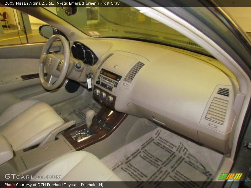Mystic Emerald Green / Frost Gray 2005 Nissan Altima 2.5 SL