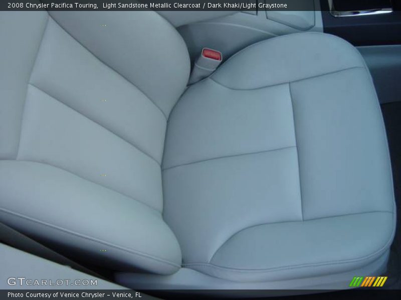 Light Sandstone Metallic Clearcoat / Dark Khaki/Light Graystone 2008 Chrysler Pacifica Touring