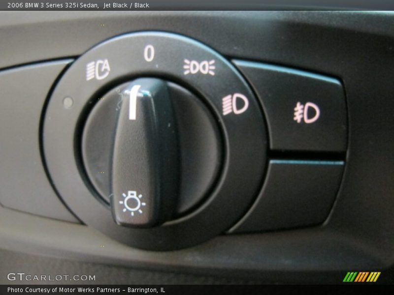 Jet Black / Black 2006 BMW 3 Series 325i Sedan