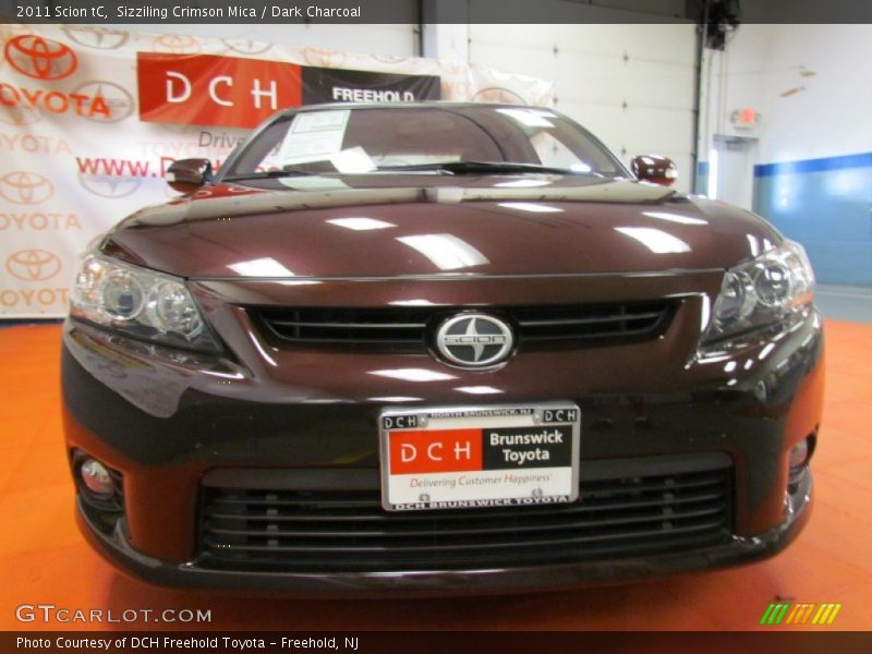 Sizziling Crimson Mica / Dark Charcoal 2011 Scion tC