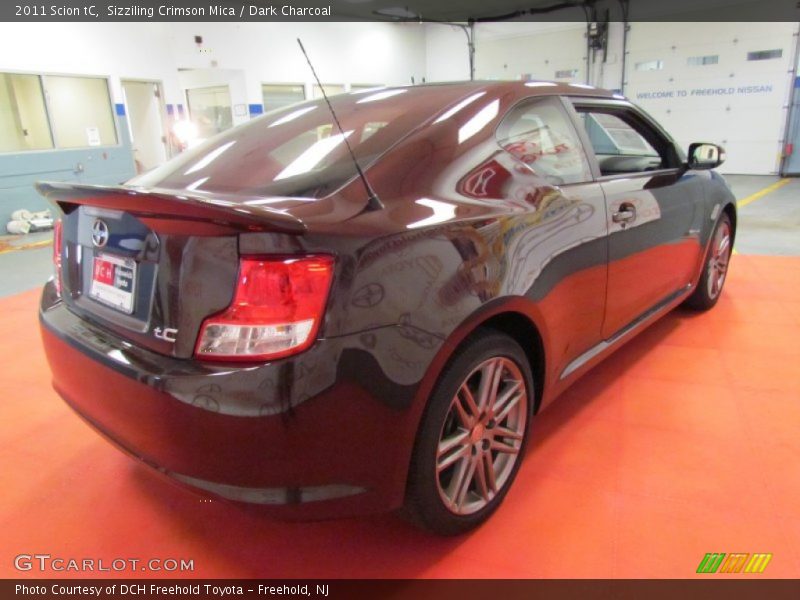 Sizziling Crimson Mica / Dark Charcoal 2011 Scion tC