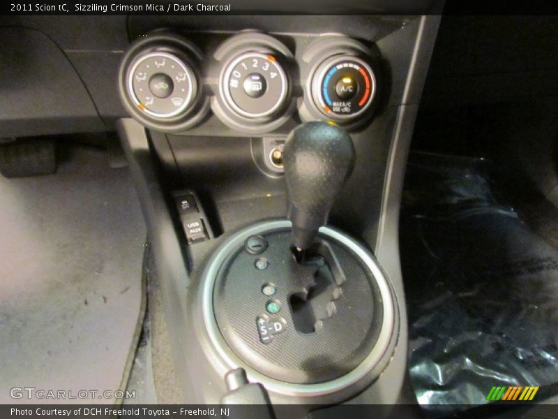 Sizziling Crimson Mica / Dark Charcoal 2011 Scion tC
