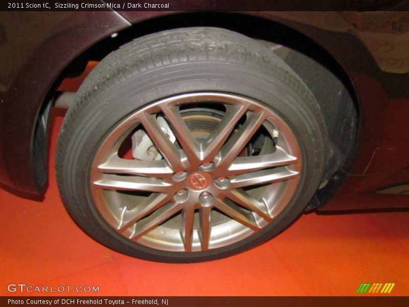 Sizziling Crimson Mica / Dark Charcoal 2011 Scion tC
