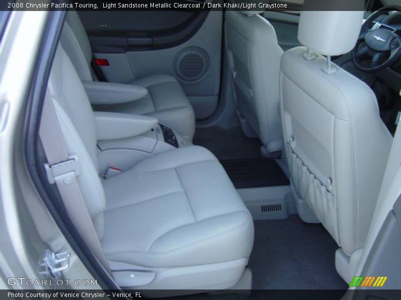 Light Sandstone Metallic Clearcoat / Dark Khaki/Light Graystone 2008 Chrysler Pacifica Touring