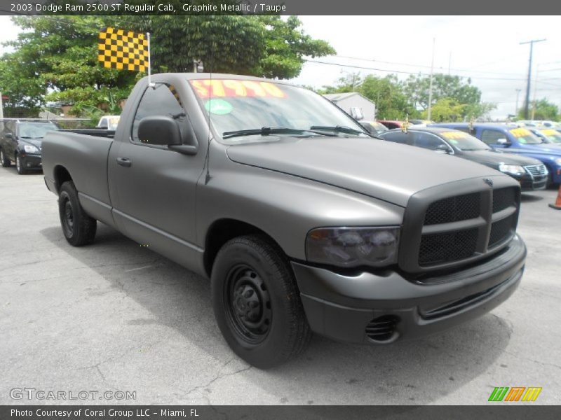 Graphite Metallic / Taupe 2003 Dodge Ram 2500 ST Regular Cab