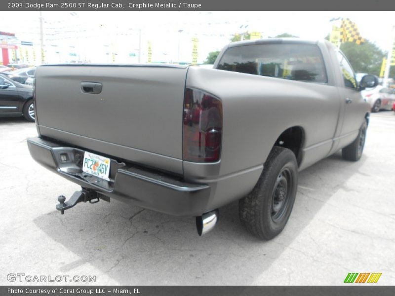 Graphite Metallic / Taupe 2003 Dodge Ram 2500 ST Regular Cab