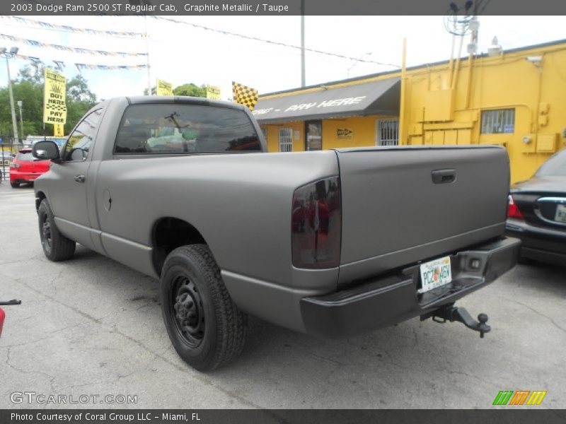 Graphite Metallic / Taupe 2003 Dodge Ram 2500 ST Regular Cab