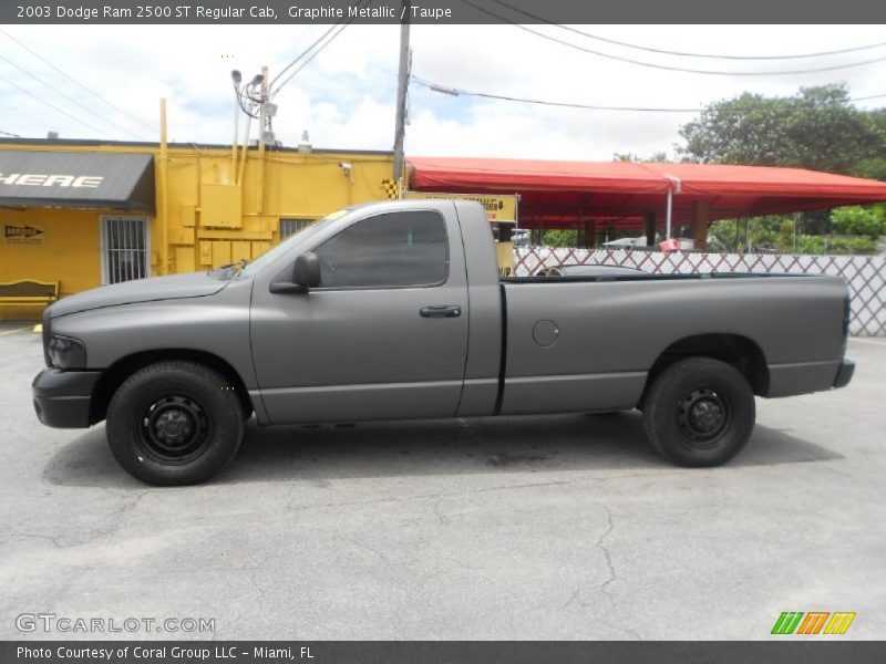 Graphite Metallic / Taupe 2003 Dodge Ram 2500 ST Regular Cab