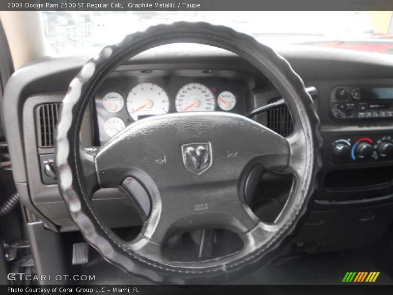 Graphite Metallic / Taupe 2003 Dodge Ram 2500 ST Regular Cab