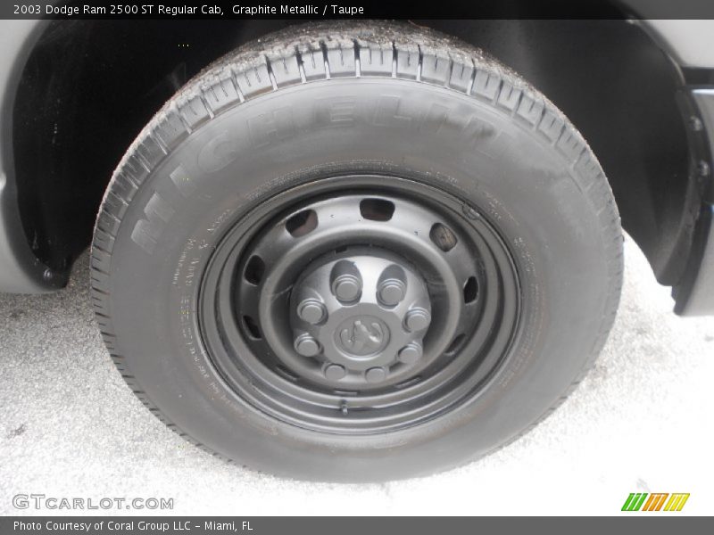 Graphite Metallic / Taupe 2003 Dodge Ram 2500 ST Regular Cab