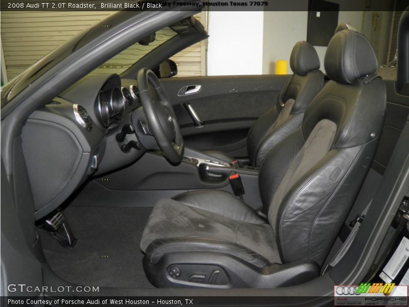 Brilliant Black / Black 2008 Audi TT 2.0T Roadster
