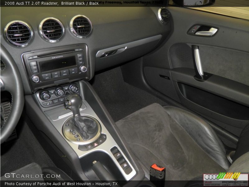 Brilliant Black / Black 2008 Audi TT 2.0T Roadster