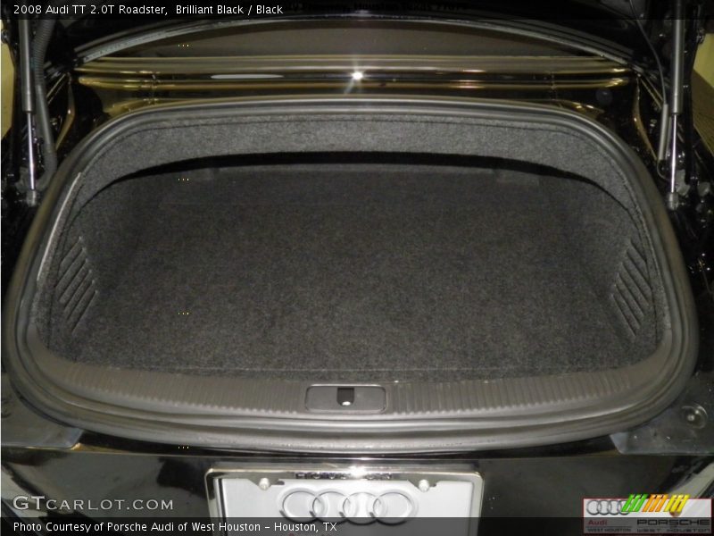 Brilliant Black / Black 2008 Audi TT 2.0T Roadster