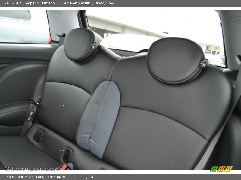 Pure Silver Metallic / Black/Grey 2009 Mini Cooper S Hardtop
