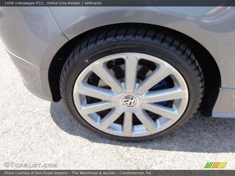 United Grey Metallic / Anthracite 2008 Volkswagen R32
