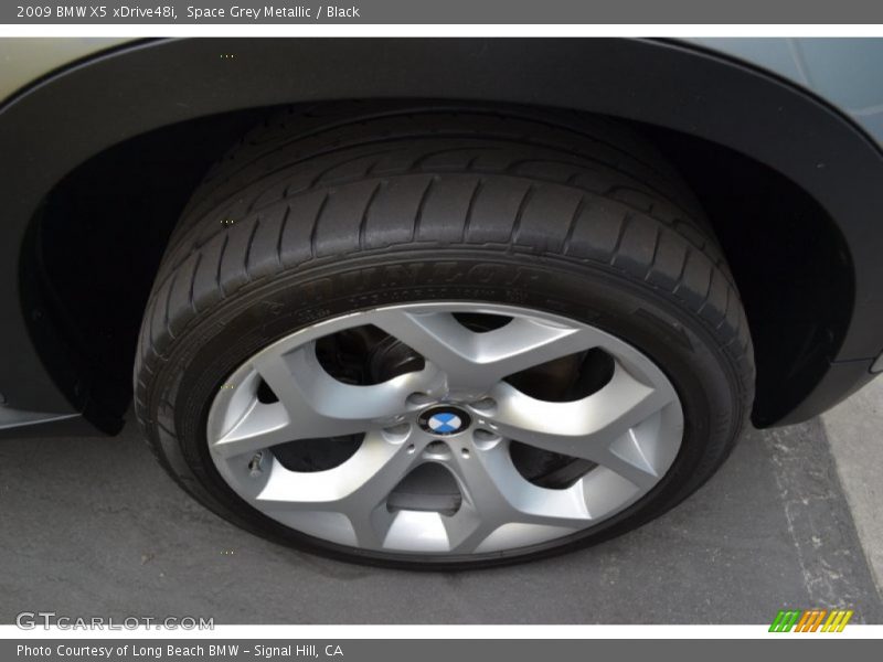 Space Grey Metallic / Black 2009 BMW X5 xDrive48i