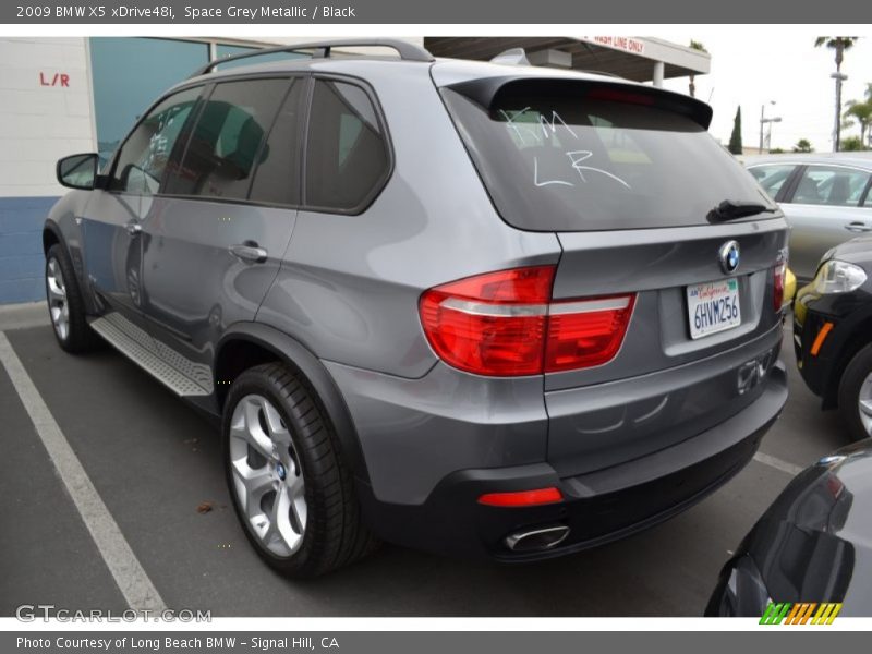 Space Grey Metallic / Black 2009 BMW X5 xDrive48i