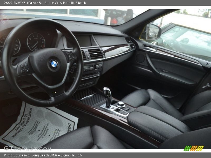 Space Grey Metallic / Black 2009 BMW X5 xDrive48i