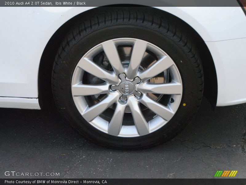 Ibis White / Black 2010 Audi A4 2.0T Sedan