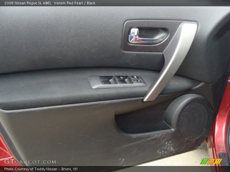 Venom Red Pearl / Black 2008 Nissan Rogue SL AWD