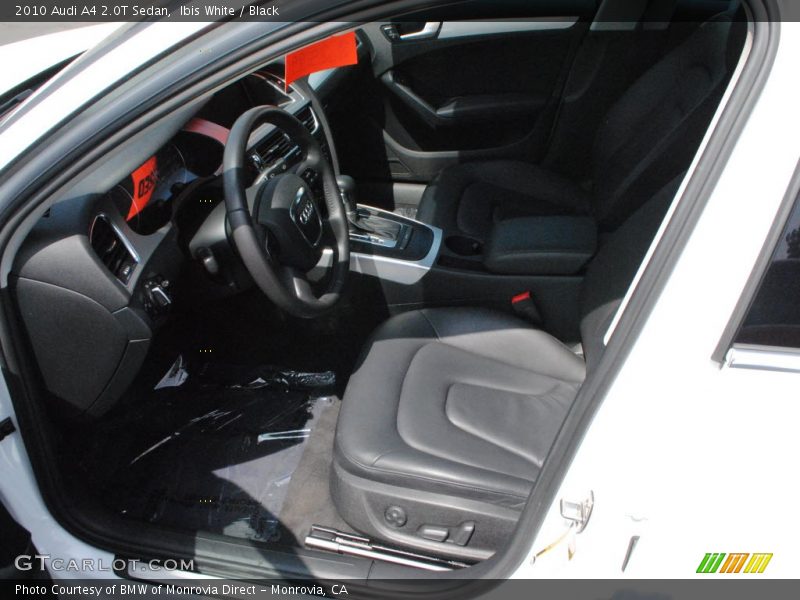 Ibis White / Black 2010 Audi A4 2.0T Sedan