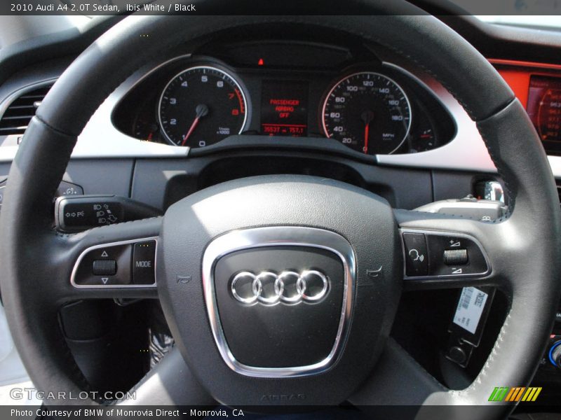 Ibis White / Black 2010 Audi A4 2.0T Sedan