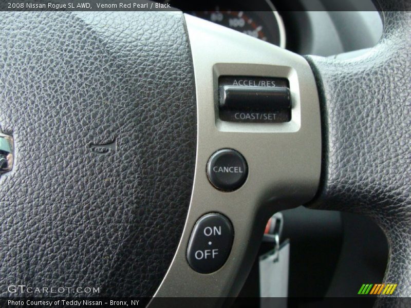 Venom Red Pearl / Black 2008 Nissan Rogue SL AWD