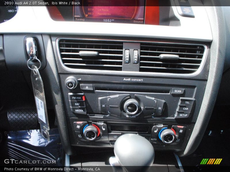 Ibis White / Black 2010 Audi A4 2.0T Sedan