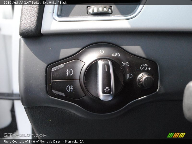 Ibis White / Black 2010 Audi A4 2.0T Sedan