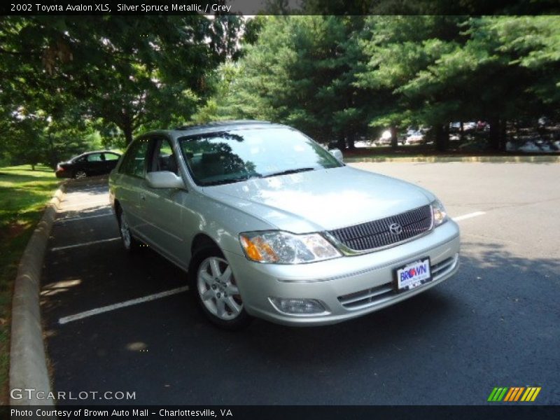 Silver Spruce Metallic / Grey 2002 Toyota Avalon XLS