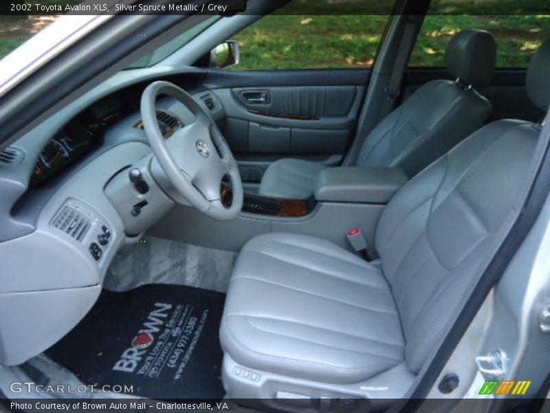 Silver Spruce Metallic / Grey 2002 Toyota Avalon XLS