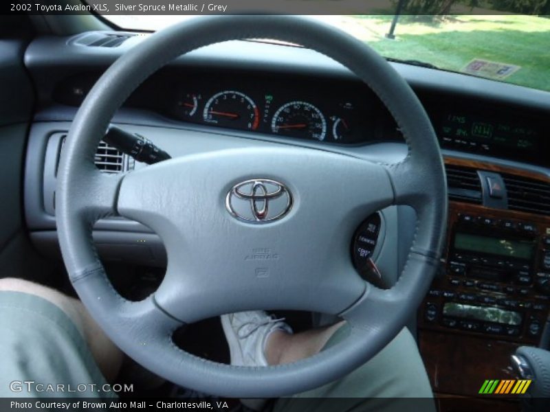 Silver Spruce Metallic / Grey 2002 Toyota Avalon XLS