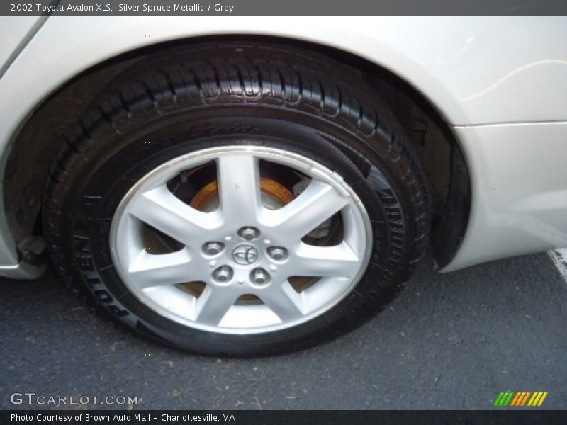 Silver Spruce Metallic / Grey 2002 Toyota Avalon XLS