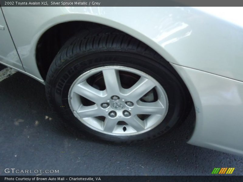 Silver Spruce Metallic / Grey 2002 Toyota Avalon XLS