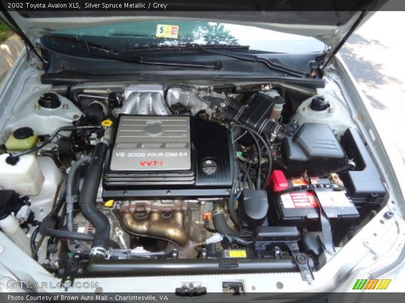 Silver Spruce Metallic / Grey 2002 Toyota Avalon XLS