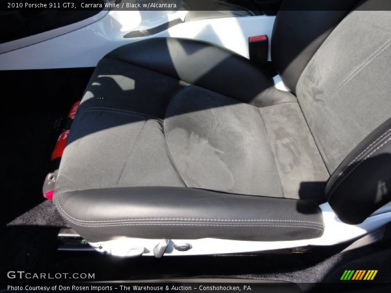 Carrara White / Black w/Alcantara 2010 Porsche 911 GT3