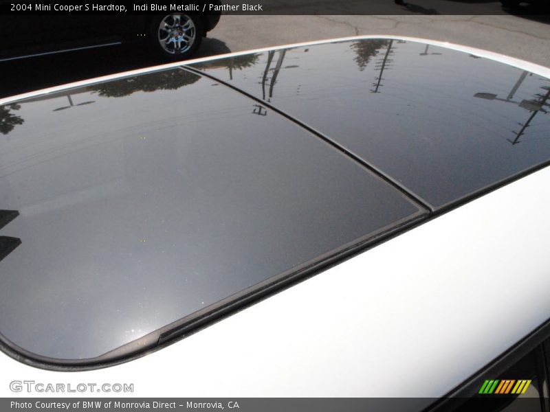 Indi Blue Metallic / Panther Black 2004 Mini Cooper S Hardtop