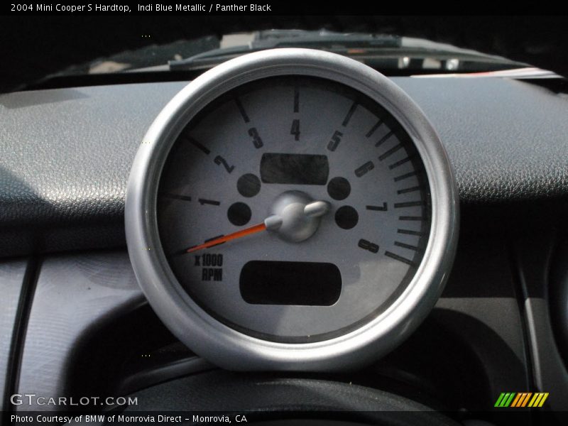 Indi Blue Metallic / Panther Black 2004 Mini Cooper S Hardtop