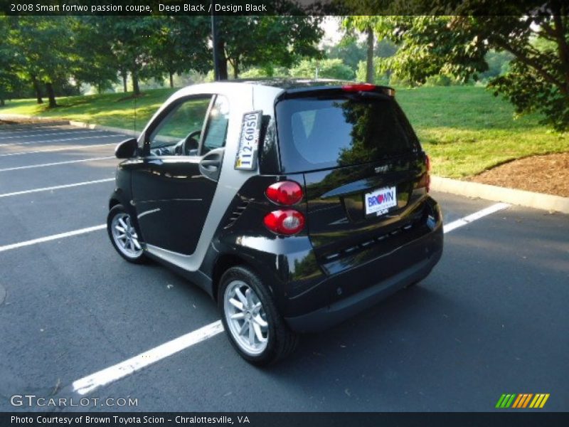 Deep Black / Design Black 2008 Smart fortwo passion coupe