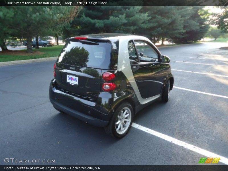 Deep Black / Design Black 2008 Smart fortwo passion coupe