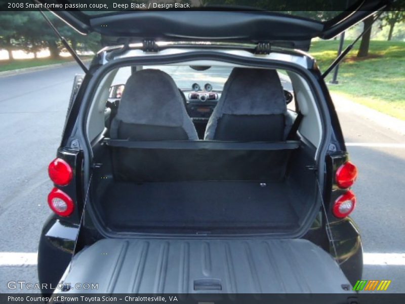 Deep Black / Design Black 2008 Smart fortwo passion coupe