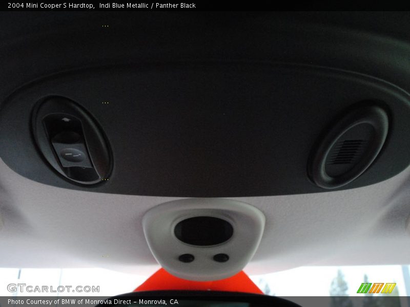 Indi Blue Metallic / Panther Black 2004 Mini Cooper S Hardtop