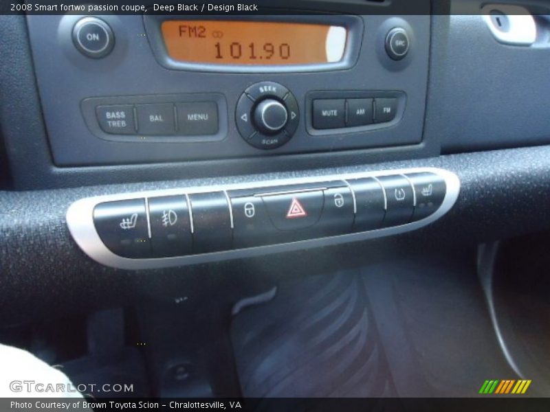 Deep Black / Design Black 2008 Smart fortwo passion coupe